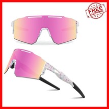 Polarized Sports Sunglasses for Men &amp; Women: Ventilated, Anti-Slip &amp; Adj... - $665.36 MXN