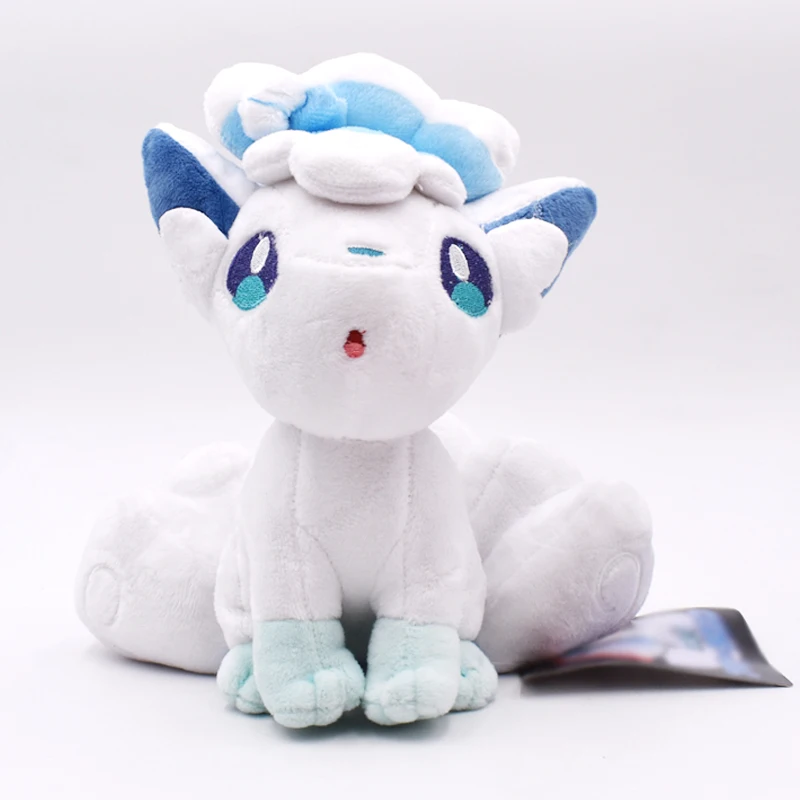 Alolan Vulpix Pokemon Plush Toys Soft Animal Hot  Dolls Great Gift Free Shipping - £15.17 GBP+