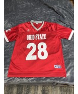 VINTAGE Ohio State Buckeyes Jersey Mens 2XL Red Russell Athletic Footbal... - $32.95 CAD