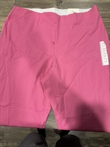 Women&#39;s High-Rise Slim Fit Ankle Pants - A New Day Pink Size 17. NWT. U - $25.73 CAD