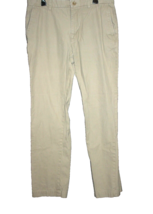 Banana Republic Chino Pants Mens 35x34 Aiden Straight Leg Khaki Canvas - $22.50