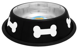 Westminster Pet RUFFIN&#39; IT Stainless Steel Non-Skid Bowl, Red With White... - €19,85 EUR