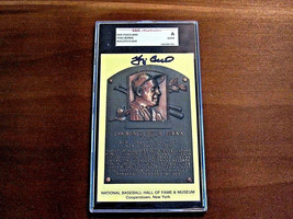 YOGI BERRA 1961 WSC NEW YORK YANKEES WSC MVP SIGNED GOLD HOF PLAQUE SGC ... - €102,68 EUR