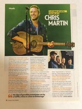 Chris Martin Catching Up With Coldplay Vintage Article Ephemera  ART2 - £4.46 GBP