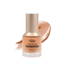 S.he Makeup Flawless Stay Foundation - Medium to Full Coverage #05 GOLDE... - $5.49