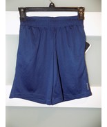 Reebok Play Dry Navy Blue Mesh Shorts Size XS Boy&#39;s NEW - $16.92