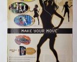 Dance Dance Revolution Hottest Party Wii 2007 Magazine Print Ad - $13.85