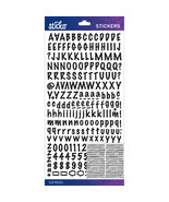 Sticko Alphabet Stickers Black Marker Small. - £12.26 GBP