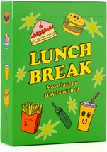Lunch Break Move Fast or Stay Famished Fun Family Games for Kids and Adu... - $32.67