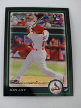 2010 Bowman Chrome #202 Jon Jay St. Louis Cardinals Rookie RC Baseball Card - £1.59 GBP