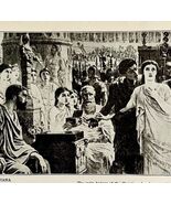 1935 Jesus Christ Or Diana Paganism Religious Art Print DWN10D - $39.99