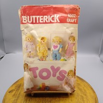 Vintage Craft Sewing PATTERN Butterick 6502, Clothes for 16in Dolls, One... - $10.13