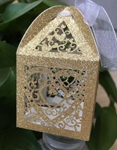 100pcs Laser Cut Favor Boxes,Gift Boxes,Candy Box,Chocolate Boxes,gift b... - $48.00