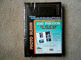 Pioneer LeMemo Refillable Bi-Directional 4&quot;x6&quot; Pocket Photo Album holds 200 - £11.83 GBP