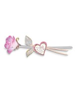 Glass Baron Handcrafted My Wife Pink Rose Glass Figurine - $68.59 CAD