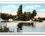 WB Hayden Residence Thousand Islands NY UNP WB Postcard M19 - £2.32 GBP