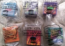 Burger King Kids Club Toys Disney &quot;Lion King Finger Puppets&quot; Set of 6 1995  - $27.88