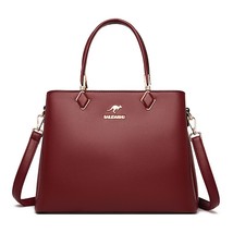 Classic Large Capacity Ladies Shoulder Sac High Quality PU Leather Brand Fashion - £55.83 GBP