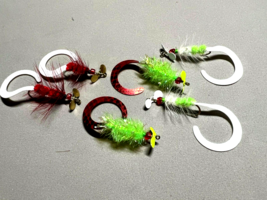 2022---- Spinner Flies, &quot;Best Hottest Colors Pak&quot;, CurlyTail, Size 6, Sold per 6 - £6.03 GBP