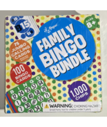 Family Bingo Bundle-100 Bingo Cards, 75 Jumbo Calling Cards, 1000 Chips ... - $343.66 MXN