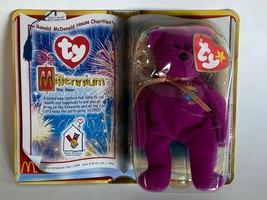 TY Teenie Beanie Babies MILLENNIUM the Bear New in Package McDonald's Retired - $147.23