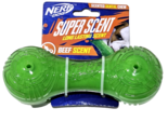 Nerf Dog Super Long Lasting Beef Scent Dental Chew Green For Pets 7in - $23.99