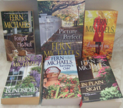 Lot Of 6 Fern Michaels Novels Fiction Great Summer Reads Very Good Condition - £10.32 GBP