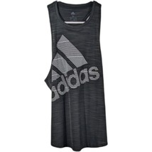 Adidas Racerback Tank Top Dark Gray Womens Size Medium Running Sleeveles... - $451.42 MXN