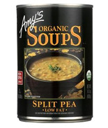 Amy&#39;s Organic Low Fat Split Pea Soup, 14.1 oz Can, Case of 12 vegan - $1,596.38 MXN