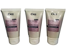 Hand Cream Depigmenting Anti-Dark Spot Cream Cien 3 x 75ml FPS 20 - £20.95 GBP