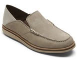 Rockport Men Slip On Loafers Tucker Venetian Size US 9.5W Taupe Stone Le... - £55.70 GBP