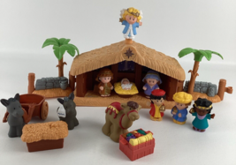 Fisher Price Little People Christmas Story Set Nativity Birth Jesus Vint... - £75.86 GBP