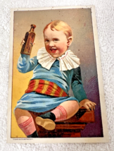 Antique Victorian Trade Card Advertising Burdock Blood Bitters NY Young ... - $9.90