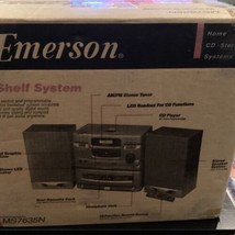 Emerson CD Shelf System Home CD Stero System MS7635N - £58.42 GBP