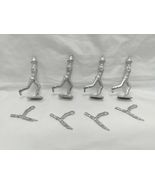 Lot Of (4) Vintage Historical Charging Infantry Lead Miniatures 2-3&quot; - €14,87 EUR