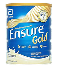 New Ensure Gold Vanilla 850g X 8 Tins Complete Nutrition Milk With Free Shipping - £327.08 GBP