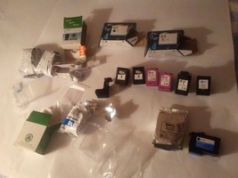 HP ink cartridges 63 black and color empty - £11.19 GBP