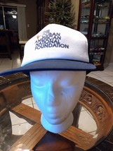 Vintage KC SnapBack The Cuban American National Foundation  Mesh Cap Blue - $26.73