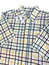 PJ Mark Dress Shirt Check  Button Down 3XL Mens - $18.52