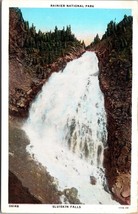 Sluiskin Falls Mount Rainier National Park WA Washington UNP WB Postcard L8 - £3.21 GBP