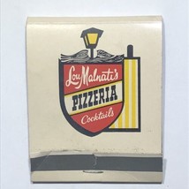 Lou Malnati’s Pizza Lincolnwood Illinois Dining Food Match Book Cover Ma... - £3.86 GBP
