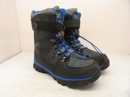 Field &amp; Stream Men&#39;s Side-Strap 3M Thinsulate Winter Boots Black/Blue Size 7M - £28.56 GBP