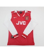 arsenal jersey 1996 1997 1998 shirt home long sleeve  - $85.00