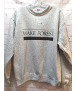 Soffee Wake Forest University Sweatshirt XL Vintage USA made gray used M... - £16.57 GBP