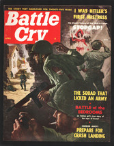 Battle Cry 4/1958-War cover art by Ted Levin-Rangers at Omaha Beach-Warriors ... - $101.85