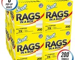 Scott Multi-Purpose Rags In-A-Box, White, 8 Boxes (KCC 75260CT) - $152.45