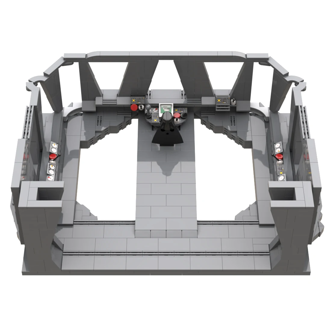 662pcs+ Custom Blocks DIY Assembly Space Wars Series Death Star Control Room - £72.64 GBP+