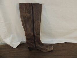 St. Johns Bay Leather Upper Tall Boot Women&#39;s 7 LEFT BOOT ONLY Full Zip ... - $15.20