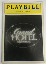 Vintage Grand Hotel the musical MARTIN BECK THEATRE NYC Broadway Playbil... - £25.84 GBP
