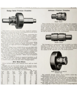1922 Friction Clutches Hardware Advertisement NT Bushnell Catalogue DWF19 - $460.08 MXN